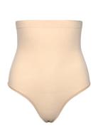 Spanxsculpt™ Seamless Power High-Waisted Thong Lingerie Shapewear Bott...