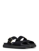 Aristella Mule D Flade Sandaler Black Clarks