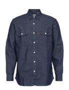 Jackson Worker Lt Wt Cotton He Tops Shirts Casual Navy Levi's®