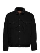 Type 3 Sherpa Trucker Berk She Jakke Denimjakke Black Levi's®