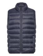 Quilted Gilet Foret Vest Navy Mango