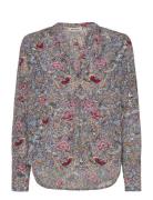 Tink Soft British Flowers Designers Blouses Long-sleeved Multi/pattern...