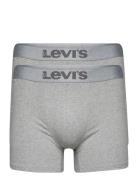 Levis Men Mel Wb Boxer Brief Org Co 2P Boxershorts Grey Levi's®