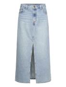 Ankle Column Skirt Med Indigo - Worn In Knælang Nederdel Blue Levi's®