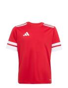 Squa25 Jsy Y Sport T-Kortærmet Skjorte Red Adidas Performance