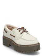 Boat Shoe Shoes Heels Heeled Loafers Cream Timberland