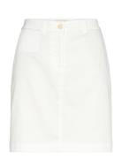 Chino Skirt Skirts Short Skirts White GANT