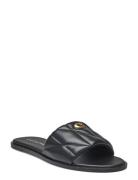 Holly Sandal Designers Sandals Flat Black Coach