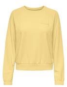 Onpfrei Logo On Ls Swt Sport Sweatshirts & Hoodies Sweatshirts Yellow ...