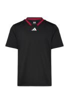 B Sport Collar Sport T-Kortærmet Skjorte Black Adidas Golf