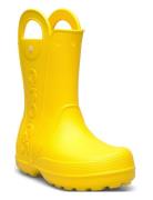 Handle It Rain Boot Gummistøvler Sko Yellow Crocs