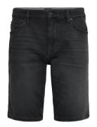 Delaware Shorts Bo Bottoms Shorts Denim Black BOSS