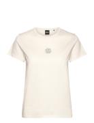 Eventsa7 Tops T-shirts & Tops Short-sleeved Cream BOSS