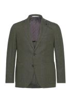 Pure Linen Blazer Suits & Blazers Blazers Single Breasted Blazers Gree...