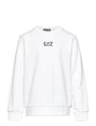 Sweatshirt Tops Sweatshirts & Hoodies Sweatshirts White EA7