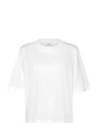 Joyce T-Shirt Designers T-shirts & Tops Short-sleeved White Stylein