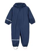 Basic Rainwear Suit -Pu Outerwear Coveralls Rainwear Coveralls Navy Ce...