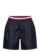 Medium Drawstring Badeshorts Navy Tommy Hilfiger