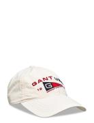 Nautical Graphic Cap Designers Headwear Caps Cream GANT