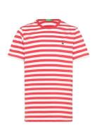 T-Shirt Tops T-Kortærmet Skjorte Red United Colors Of Benetton
