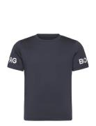 Borg T-Shirt Sport T-Kortærmet Skjorte Navy Björn Borg