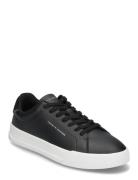 Th Court Lth Detail Ess Low-top Sneakers Black Tommy Hilfiger