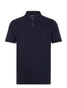 Anf Mens Knits Tops Polos Short-sleeved Navy Abercrombie & Fitch