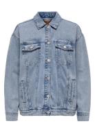 Carocean L/S Over Jkt Dnm Noos Jakke Denimjakke Blue ONLY Carmakoma