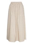 Akanell Maxi Skirt Skirts Maxi Skirts Beige Lollys Laundry