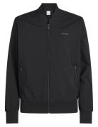 Ls Matte Bomber Jacket Bomberjakke Jakke Black Calvin Klein