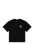 Drayton Hw Relaxed Tee Tops T-Kortærmet Skjorte Black Brixton
