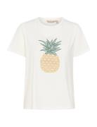 Cugith Fruit T-Shirt Tops T-shirts & Tops Short-sleeved White Culture