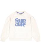 Tnd Florine Tops Sweatshirts & Hoodies Sweatshirts Cream TUMBLE 'N DRY