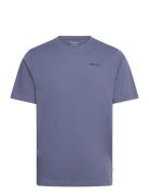 Regular Short Sleeve Heavy Single J Tops T-Kortærmet Skjorte Blue Know...