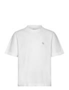 Anf Mens Knits Tops T-Kortærmet Skjorte White Abercrombie & Fitch