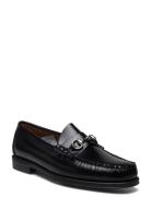 Gh Easy Weejun Lincoln Moc Lthr Loafers Flade Sko Black G.H. BASS
