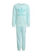 Trefoil Crew Se Sport Sweatsuits Green Adidas Originals