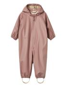 Rainsuit Mika Outerwear Coveralls Rainwear Coveralls Pink Wheat