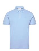Polo Tee S/Spolo Tee S/S Tops Polos Short-sleeved Blue Lindbergh
