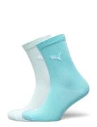 Puma Women Sock 2P Sport Socks Regular Socks Multi/patterned PUMA