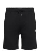 Classic Sweat Short Bottoms Shorts Sweat Shorts Black Fred Perry