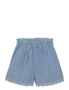 Shorts Chambray Bottoms Shorts Blue Creamie