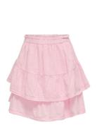 Kogesther Ladder Tape Skirt Wvn Dresses & Skirts Skirts Short Skirts P...