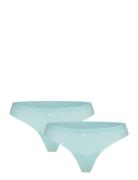 Puma Women Seamless String 2P Pack Sport Panties Thong Blue PUMA