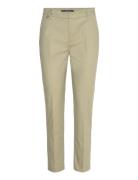 Stretch Cotton-Blend Pant Bottoms Trousers Slim Fit Trousers Green Lau...