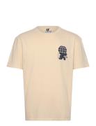 Blaze T-Shirt Tops T-Kortærmet Skjorte Cream Fat Moose
