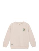 Sweater Backprint Ds Tops Sweatshirts & Hoodies Sweatshirts Beige Dail...