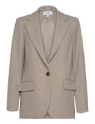 Brittany Jakke Beige Reiss