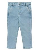 Organic Denim Chinos Pants - Slim Fit Bottoms Jeans Regular Jeans Blue...