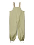 Rainwear Charlo Overall Outerwear Rainwear Bottoms Green Wheat